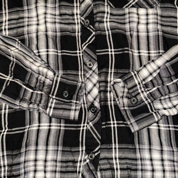 Eddie Bauer Button Up Flannel Small - Picture 6 of 10